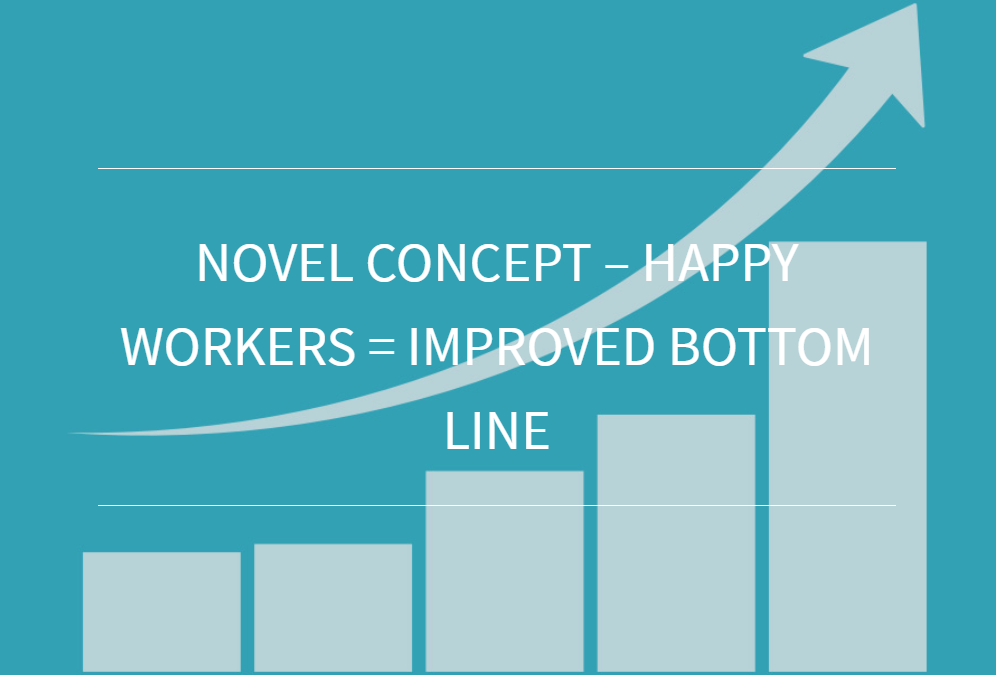 Novel Concept – Happy Workers = Improved Bottom Line